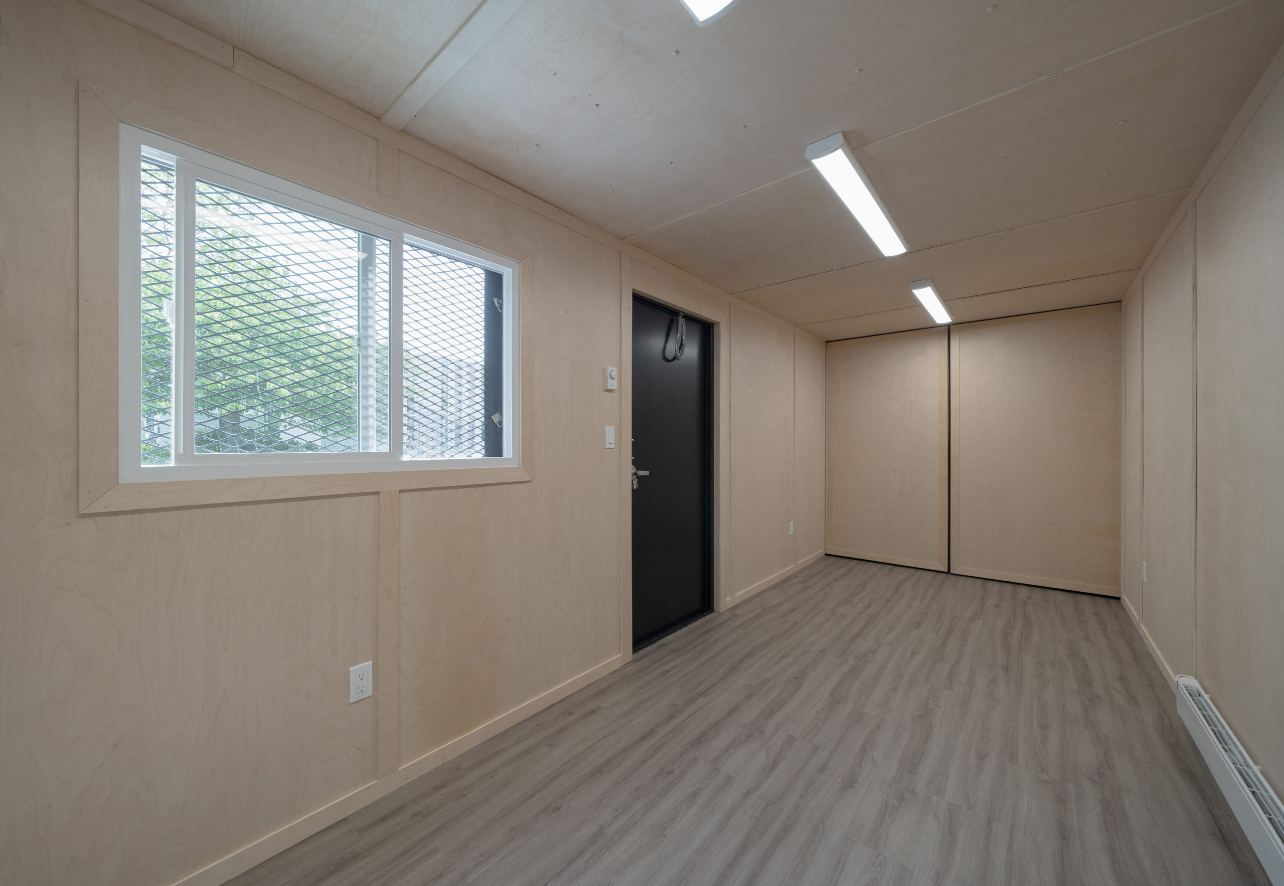 20ft Office Container Vinyl Drywall Finished | Mobile Office - Image 4
